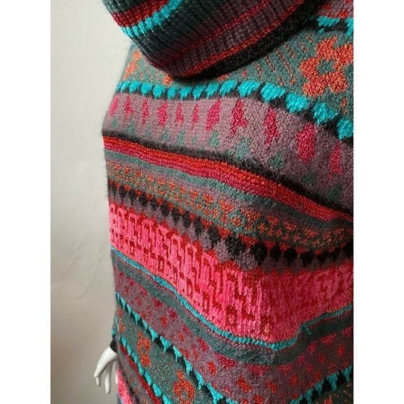 Carole Little Womens Pullover Sweater Multicolor SZ M Acrylic Blend - Picture 6 of 11